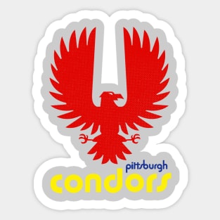 Defunct Pittsburgh Condors ABA Basketball Sticker